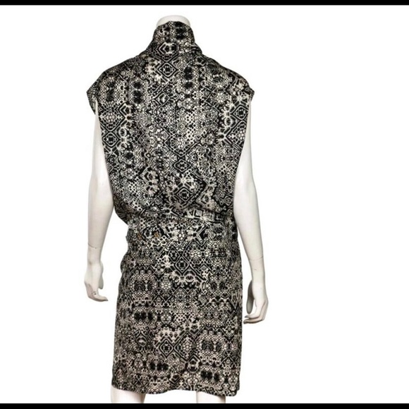 Yves SaintLaurent silk surplice dress - Picture 5 of 6